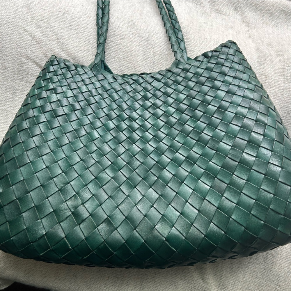 New Dragon Diffusion Santa Croce Large bag in forest green - Picture 3 of 8